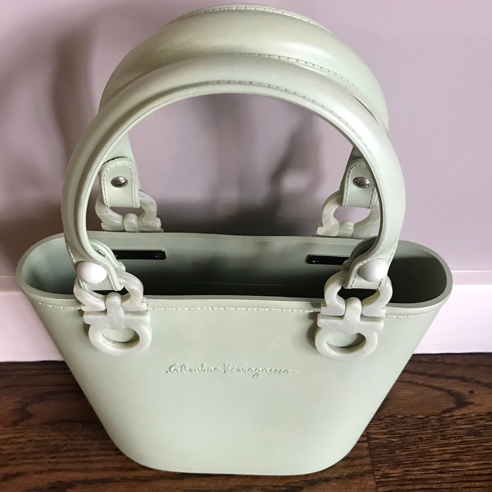 🔴🔵🔶✅ *sold *Rubber * Salvatore Ferragamo Bag* - Picture 3 of 6